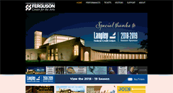 Desktop Screenshot of fergusoncenter.org
